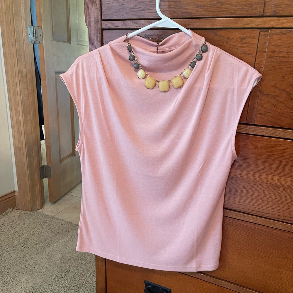 Mockneck Sleeveless Shirt x2